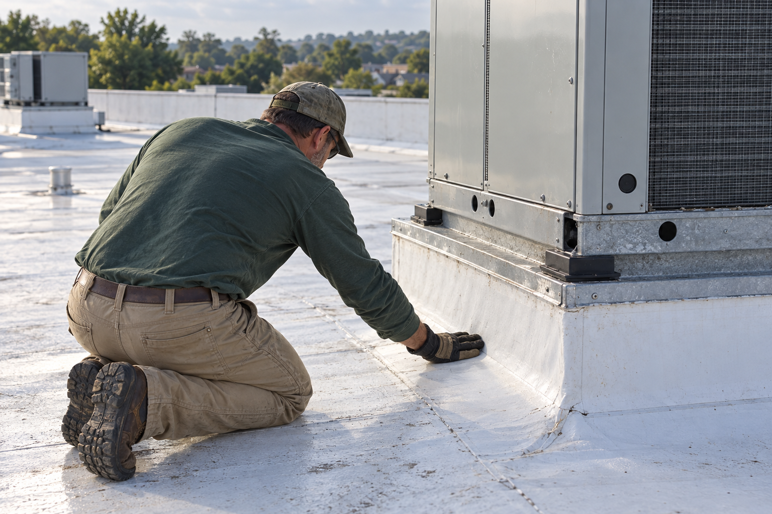 commercial roofing near Mobile neighborhoods