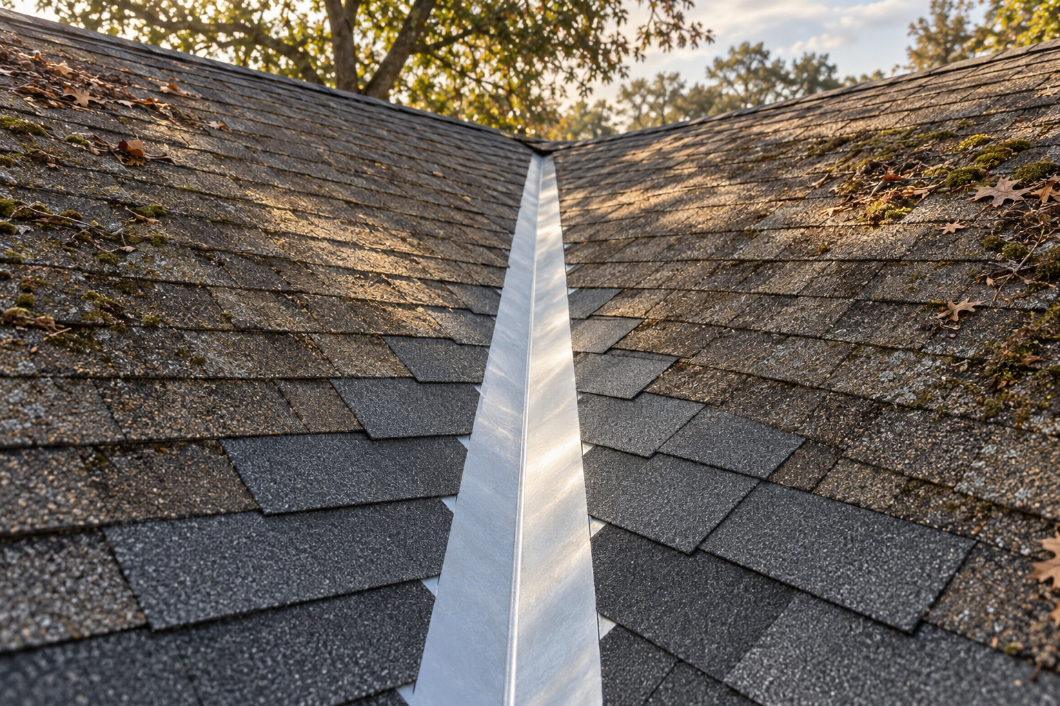 roof repair before and after