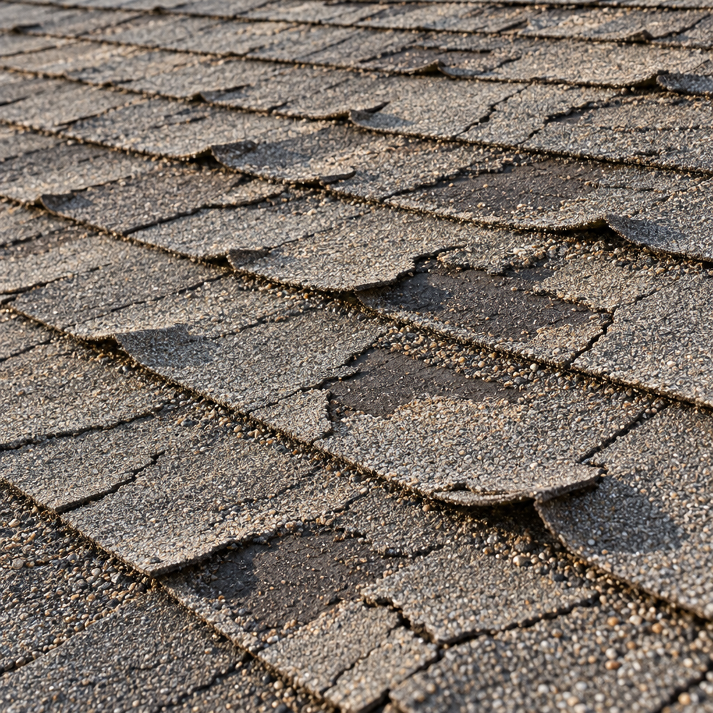 roof needing repair or replacement