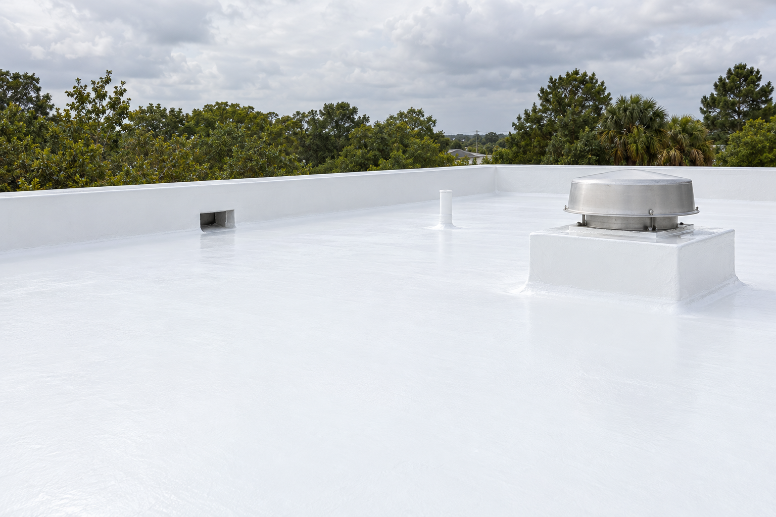 roof coating on a building in Mobile