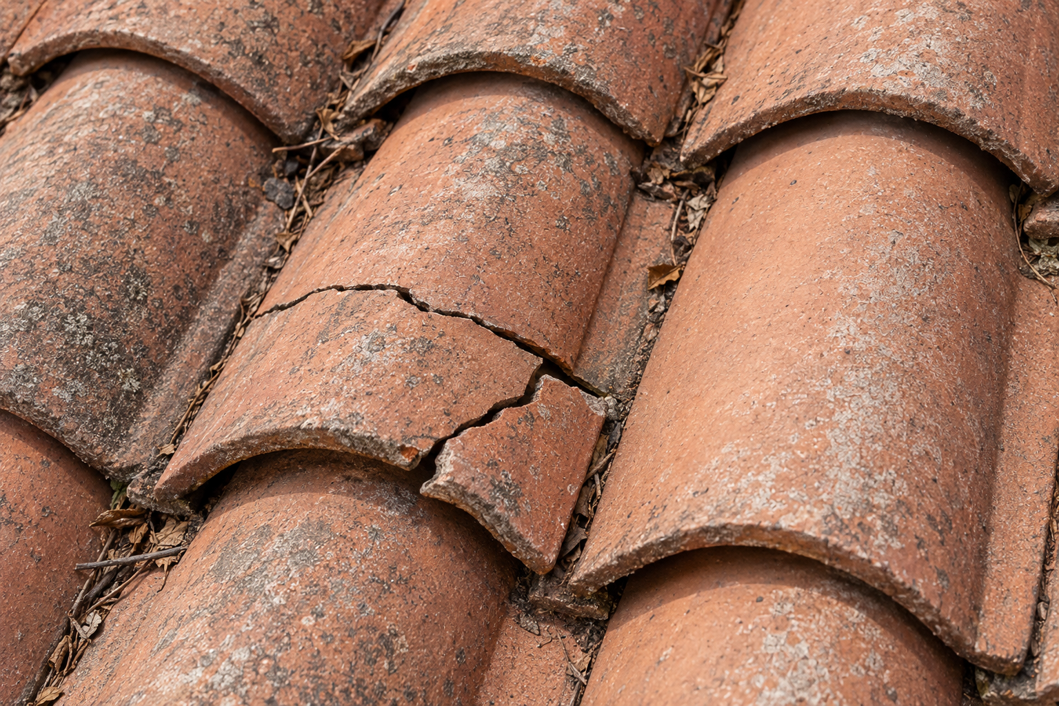 tile roofers on a tile roof in Mobile